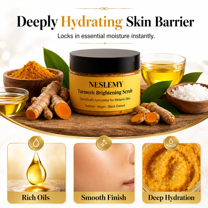 LIMITED-TIME 50% OFF! Turmeric Exfoliating Body Scrub