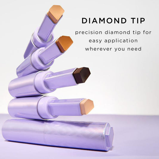 Under-Eye Bags? Dark Spots? This Diamond-Tip Concealer Stick Hugs Contours for Flawless Coverage.