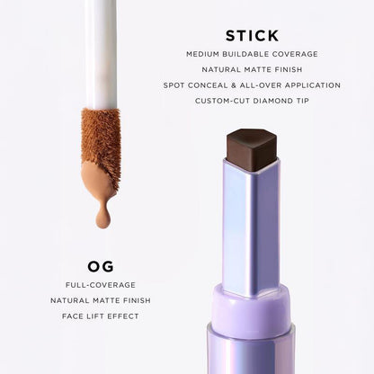 Under-Eye Bags? Dark Spots? This Diamond-Tip Concealer Stick Hugs Contours for Flawless Coverage.