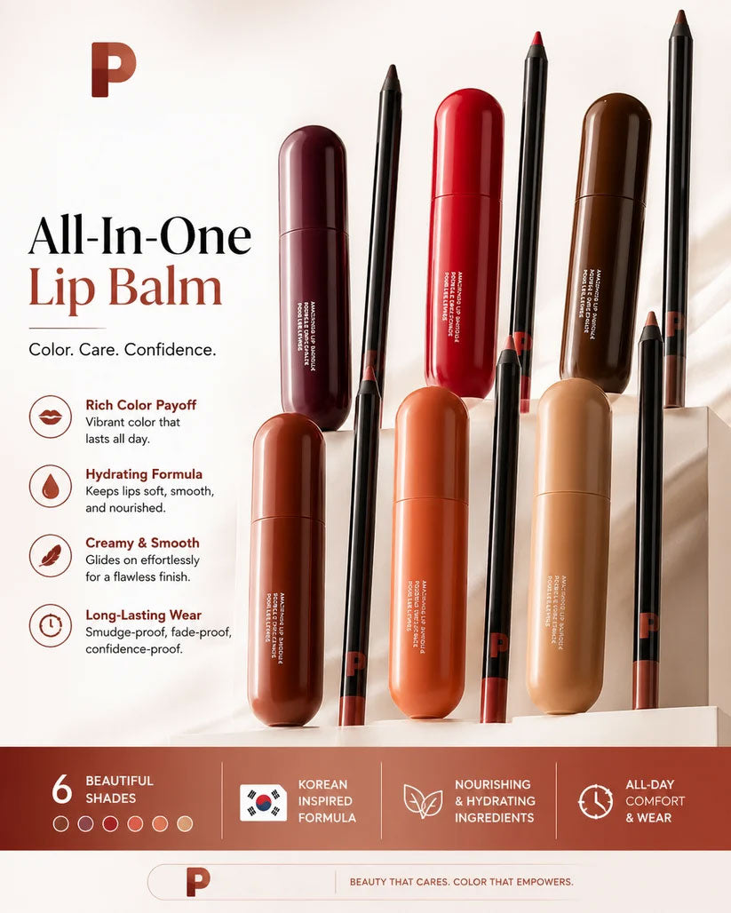 The  Signature Set： One Ampoule. One Liner. Your Signature Lip, Perfected.