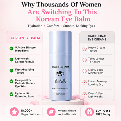 LAST DAY: BUY 1 GET 1 FREE  Revive Tired Eyes with Our Hydrating & Anti-Wrinkle Eye Balm