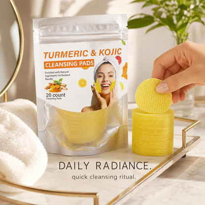 Turmeric & Kojic Acid Cleansing Pads,20pcs