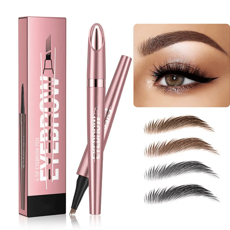 Last Day ✨ Buy 1 Get 1 Free – Waterproof Micro-Fork Eyebrow Pencil + Free Eyeliner & Mascara