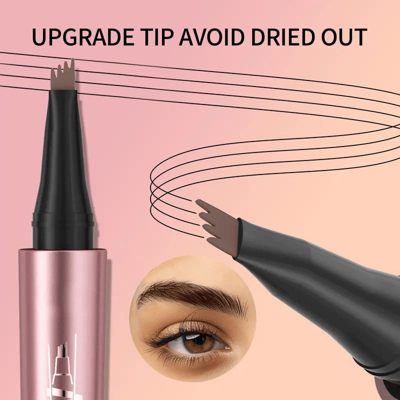 Last Day ✨ Buy 1 Get 1 Free – Waterproof Micro-Fork Eyebrow Pencil + Free Eyeliner & Mascara