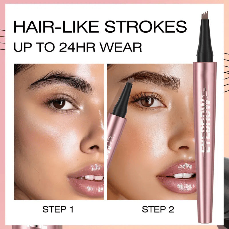 Last Day ✨ Buy 1 Get 1 Free – Waterproof Micro-Fork Eyebrow Pencil + Free Eyeliner & Mascara