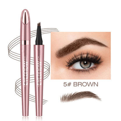 Last Day ✨ Buy 1 Get 1 Free – Waterproof Micro-Fork Eyebrow Pencil + Free Eyeliner & Mascara
