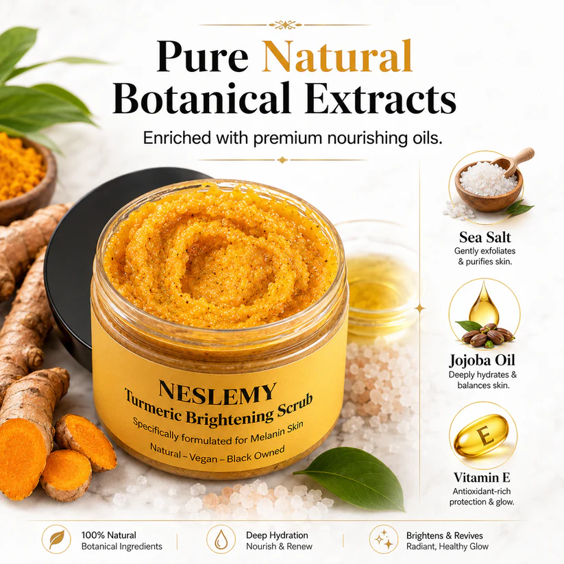 LIMITED-TIME 50% OFF! Turmeric Exfoliating Body Scrub
